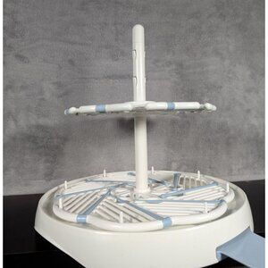Munchkin White Countertop Drying Rack Baby Bottles Toys New Parent Gadget